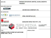 DESIGN OF PIPE CULVERT (HT ABOVE BED LEVEL UTPO 1.35 m)