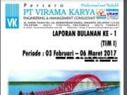 Laporan Bulanan Pekerjaan Perencanaan Teknik Jembatan
