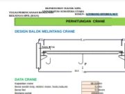 Perhitungan Crane