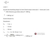 Rumus Sambungan Las