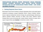 PENYELIDIKAN GEOLOGI TEKNIK TERHADAP LOKASI RENCANA QUARRY (SUMBER MATERIAL BATU PECAH