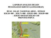 LAPORAN ANALISIS DESAIN PENANGANAN KHUSUS (LONGSORAN)