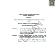 Pedoman Pemanfaatan Dan Penggunaan Bagian-Bagian Jalan (Peraturan Menteri Pekerjaan Umum No. 20/PRT/M/2010)