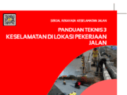 Panduan Teknis 3 Keselamatan Di Lokasi Pekerjaan Jalan (Instruksi Dirjen Bina Marga No. 02/IN/Db/2012)