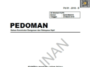 Pedoman Kriteria Menuju Jalan Hijau (Pd-01-2018-B)