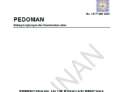 10/P/BM/2023 Pedoman Perencanaan Jalur Evakuasi Bencana Alam Tsunami