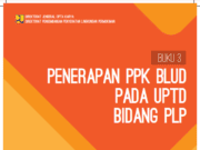BUKU 3 PENERAPAN PPK BLUD PADA UPTD BIDANG PLP