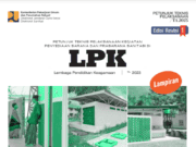 PETUNJUK TEKNIS PELAKSANAAN KEGIATAN PENYEDIAAN SARANA DAN PRASARANA SANITASI DI LPK 2023 Ed. Rev.1