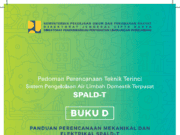 BUKU D PANDUAN PERENCANAAN MEKANIKAL DAN ELEKTRIKAL SPALD-T