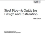 Steel Pipe—A Guide for Design and Installation Fifth Edition