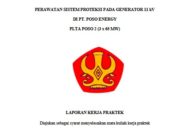 PERAWATAN SISTEM PROTEKSI PADA GENERATOR 11 kV