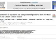 Stabilization of Expansive Soil Using Cementing Material from Rice Husk Ash and Calcium Carbide Residue