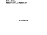 TATA CARA PERENCANAAN PEMISAH JALAN