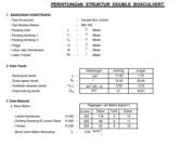 PERHITUNGAN STRUKTUR DOUBLE BOXCULVERT