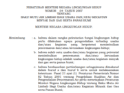 PERATURAN MENTERI NEGARA LINGKUNGAN HIDUP NOMOR 04 TAHUN 2007 TENTANG BAKU MUTU AIR LIMBAH BAGI USAHA DAN/ATAU KEGIATAN MINYAK DAN GAS SERTA PANAS BUMI