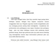 Perencanaan Tebal Lapisan Tambahan (Overlay) Jalan