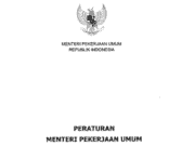 PERATURAN MENTERI PEKERJAAN UMUM NOMOR : 15/PRT/M/2010 TENTANG PETUNJUK TEKNIS PENGGUNAAN DANA ALOKASI KHUSUS BIDANG INFRASTRUKTUR