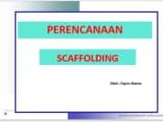 PERENCANAAN SCAFFOLDING