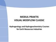 Hydrogeology and Hydrogeochemistry Courses for Earth Resources Industries