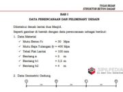 TUGAS BESAR STRUKTUR BETON DASAR