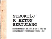 STRUKTUR BETON BERTULANG BERDASARKAN SK.SNI T-15-19 91- 03 DEPARTEMEN PEKERJAAN UMUM RI