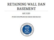 RETAINING WALL DAN BASEMENT