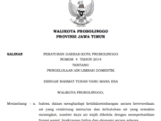 PERATURAN DAERAH KOTA PROBOLINGGO NOMOR 4 TAHUN 2014 TENTANG PENGELOLAAN AIR LIMBAH DOMESTIK