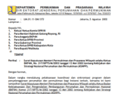 Surat Keputusan Menteri Permukiman dan Prasarana Wilayah selaku Ketua BKP4N, No. 217/KPTS/M/2002 tanggal 13 Mei 2002 tentang Kebijakan dan Strategi Nasional Perumahan dan Permukiman (KSNPP).