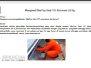 Mengenal Sika Top Seal 107 Kemasan 25 Kg