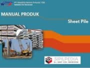 MANUAL PRODUK Sheet Pile