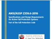 ANSI/ASSP Z359.6-2016 Specifications and Design Requirements for Active Fall Protection Systems Part of the Fall Protection Code