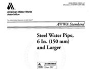 Steel Water Pipe, 6 Inc. (150mm) and Larger