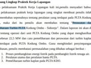 Laporan Perawatan dan Pemeliharaan Turbin PLTA