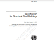 AISC 360-22 (Draft) – Specification for Structural Steel Buildings
