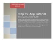 Step by Step Tutorial Working With AutoCAD Civil3D