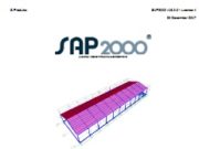 SAP2000 Analysis Report Model Name: BANGUNAN PROSES PRODUKSI