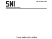 SNI 07-0040-2006 Kawat baja karbon rendah