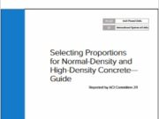 Selecting Proportions for Normal-Density and High-Density Concrete Guide