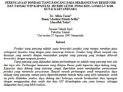 PERENCANAAN PONDASI TIANG PANCANG PADA PEMBANGUNAN RESERVOIR DAN TANGKI WTP KAPASITAS 250 RIBU LITER PDAM