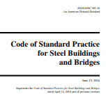 AISC 303-16 – Code of Standard Practice for Steel Buildings and Bridges