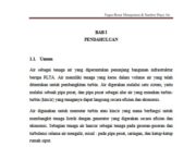 Tugas Besar Manajemen & Sumber Daya Air