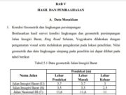Geometrik dan Lingkungan Persimpangan