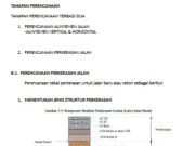 Tahapan Perencanaan Perkerasan Jalan