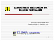 Laporan Akhir Tempat Pembuangan Akhir TPA