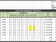 Absen Contoh