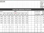Absensi Harian XXI