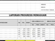 Laporan Mingguan – Progress