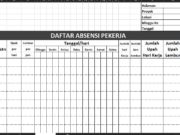 Format Kososng Laporan Mingguan Lengkap