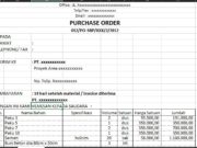 Contoh PO
