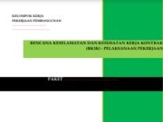 RK3K PELAKSANAAN PEKERJAAN